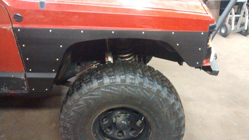 XJ Front Fender Armor XJ Front Fender Armor