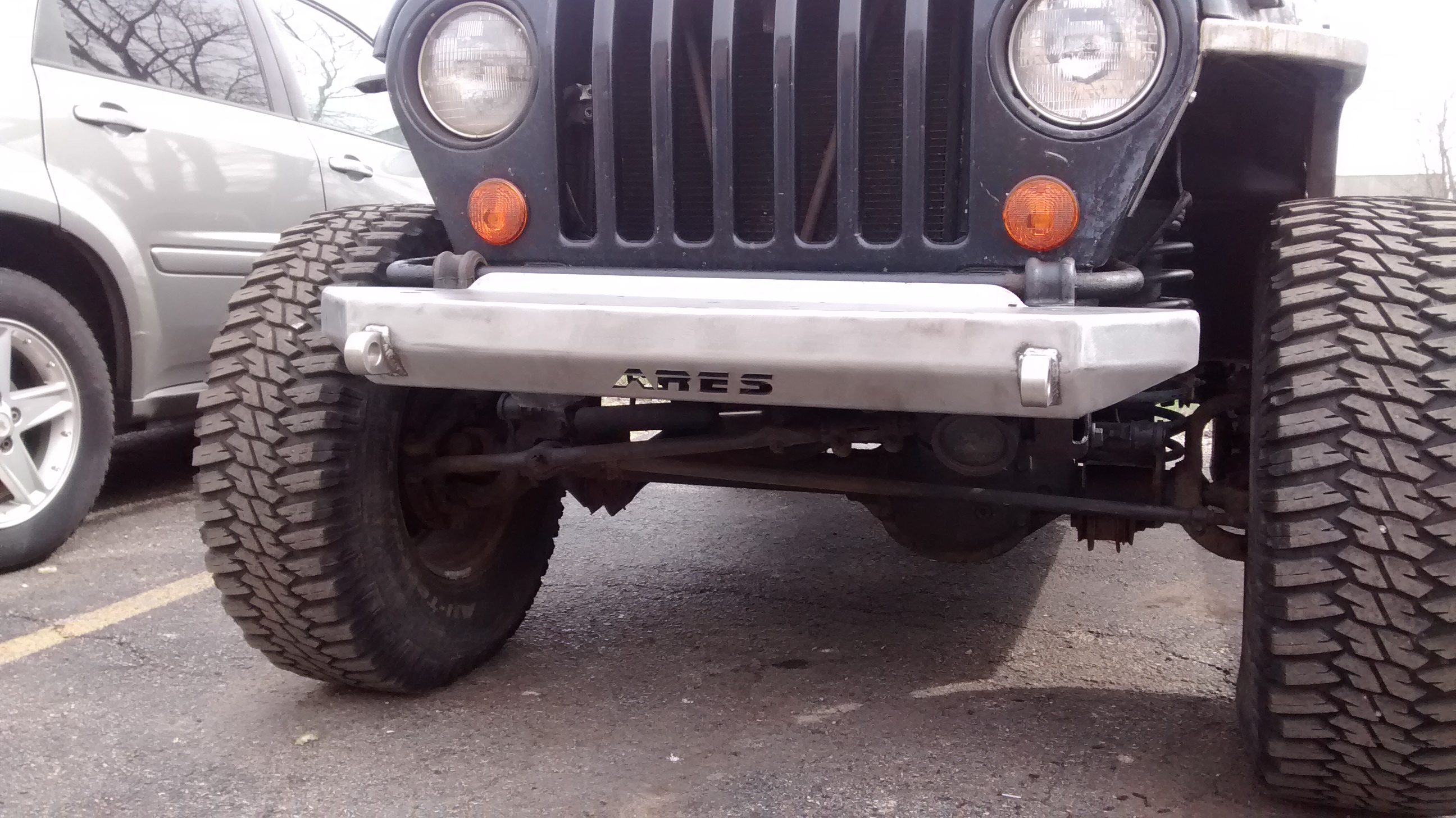 Front Winch Evolution Bumper