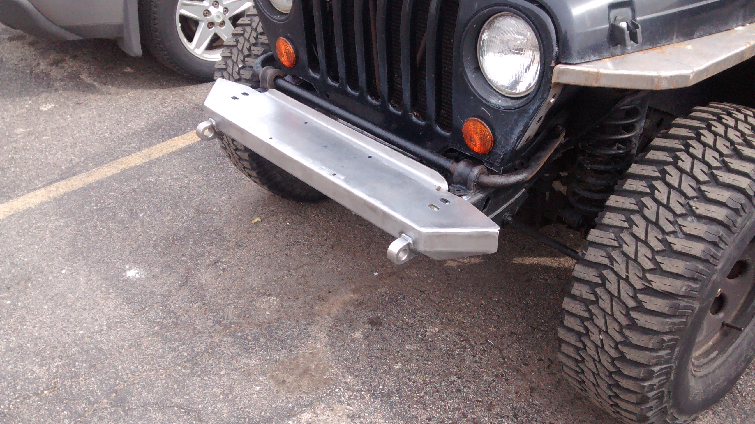 Front Winch Evolution Bumper