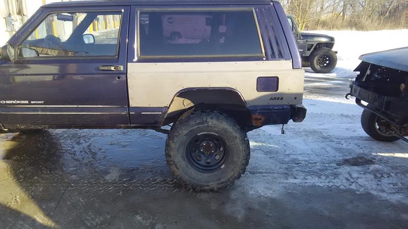 Rear 2 Door Quarter Panel Armor Rear 2 Door Quarter Panel Armor
