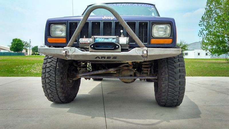 XJ Modular Winch Stinger Bumper XJ Modular Winch Stinger Bumper