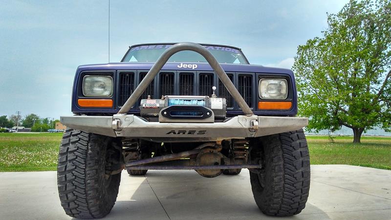 XJ Modular Winch Stinger Bumper XJ Modular Winch Stinger Bumper