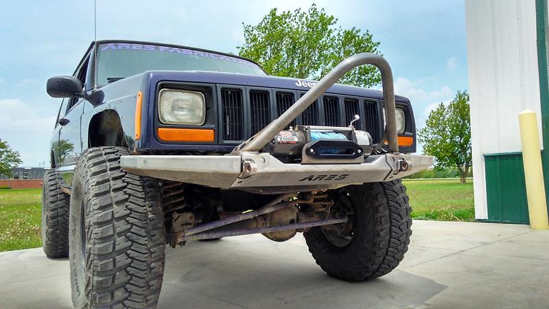 XJ Modular Winch Stinger Bumper XJ Modular Winch Stinger Bumper