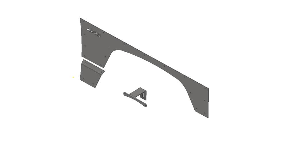 XJ Front Fender Armor XJ Front Fender Armor