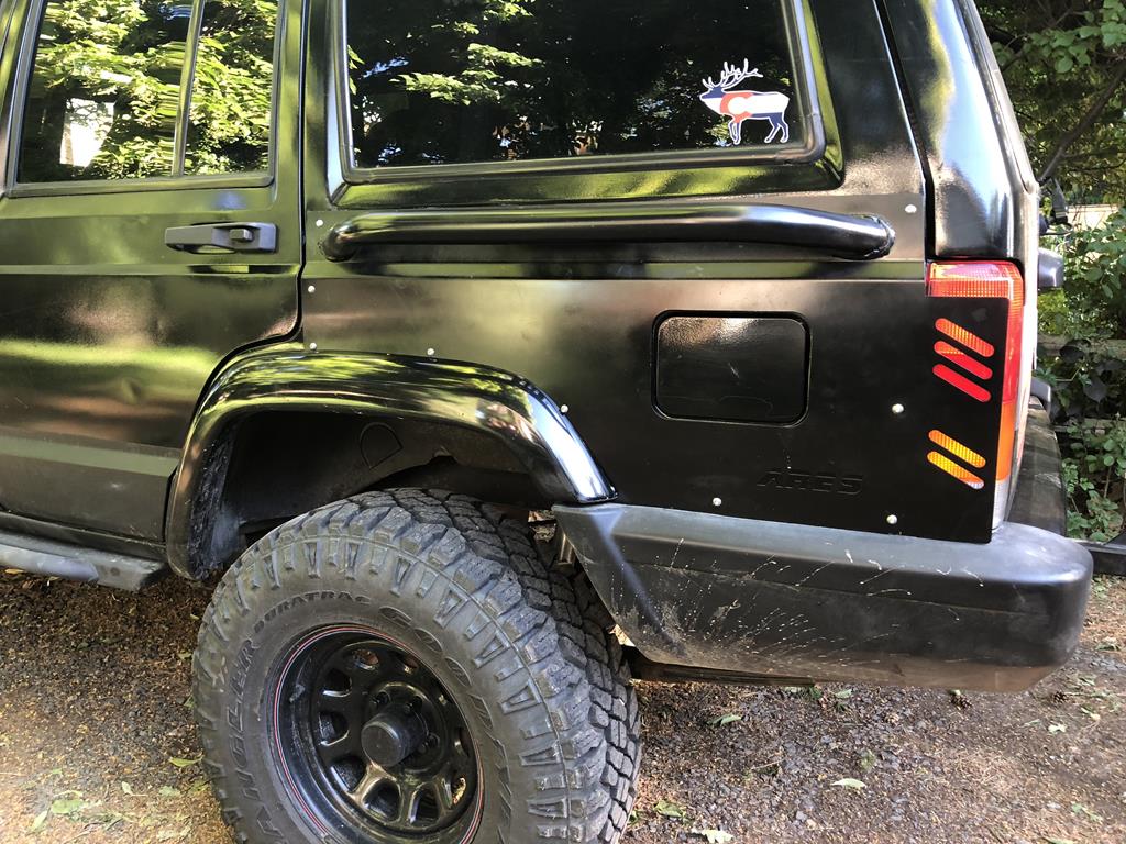 Rear Quarter Panel Armor Rear Quarter Panel Armor