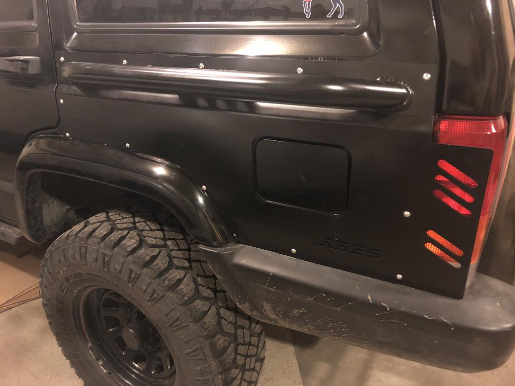 Rear Quarter Panel Armor Rear Quarter Panel Armor