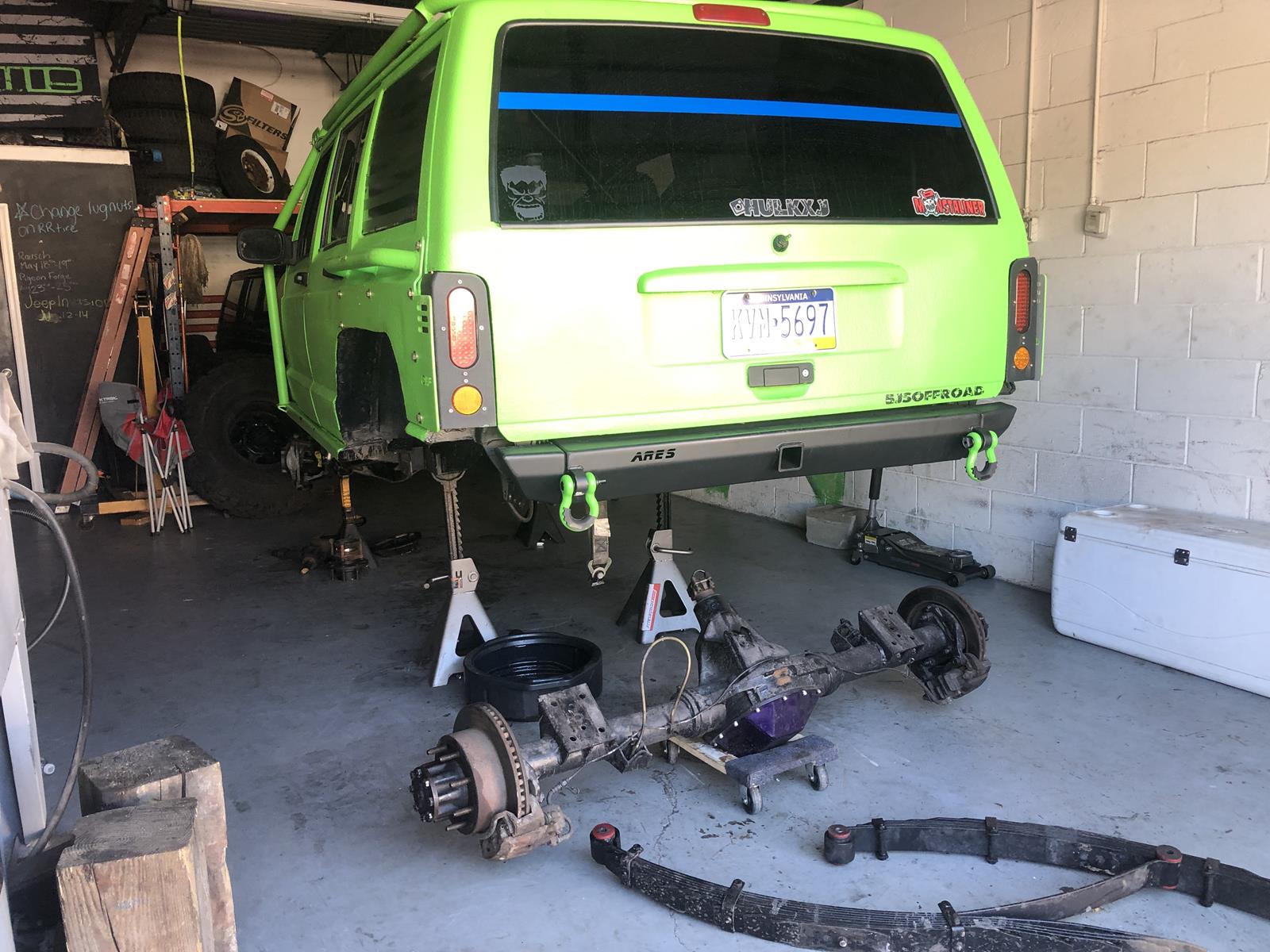 XJ Stubby Rear Bumper XJ Stubby Rear Bumper